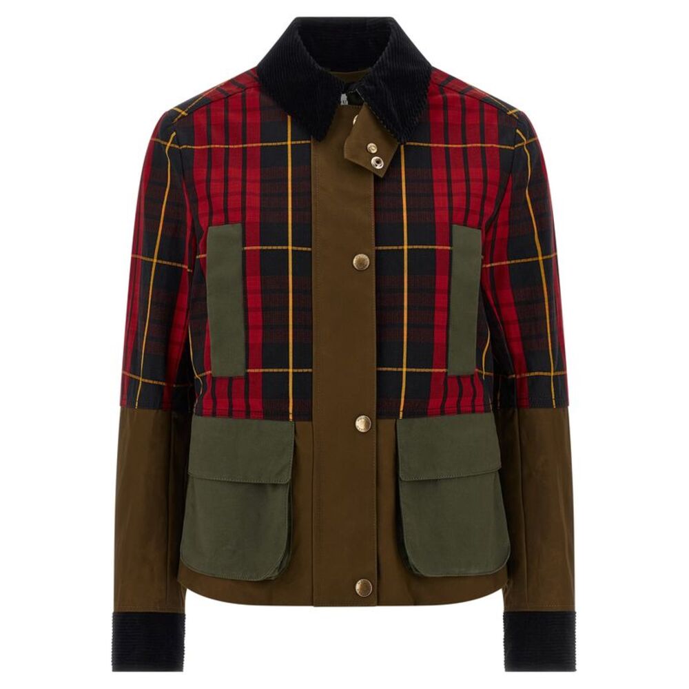 Alexander McQueen Multicolor Cotton Full-Length Women's Jacket